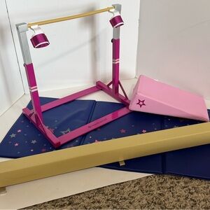 American Girl RETIRED truly me gymnastics set